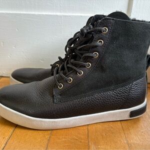Black High-Top Suede Blackstone Hightop